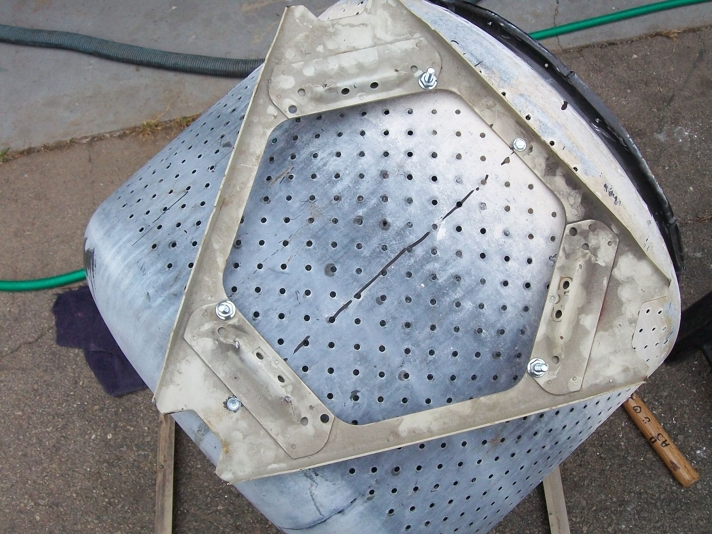 A Different Fire Pit From a Washing Machine Drum : 5 Steps (with ...