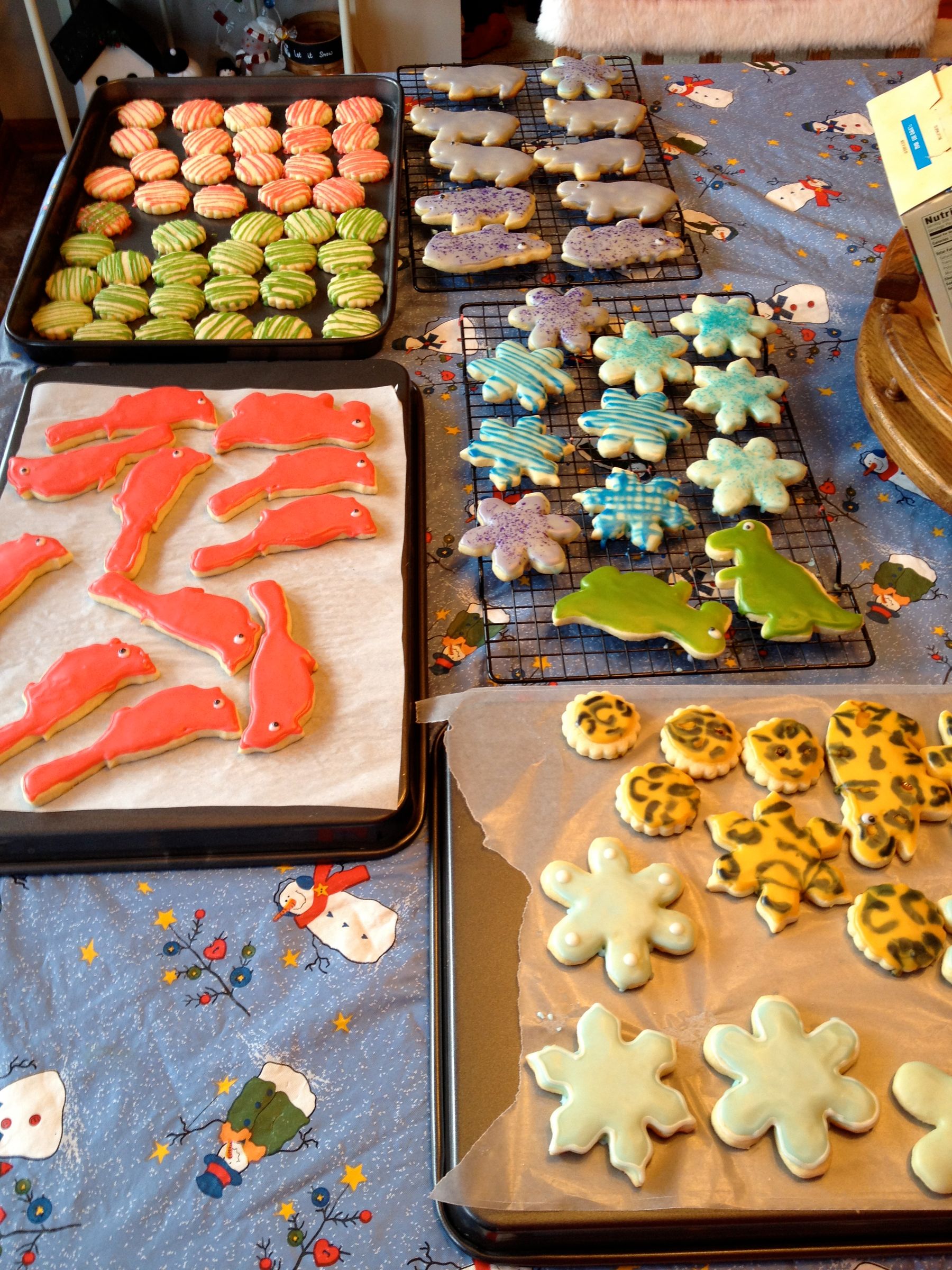 Beautiful sugar cookies