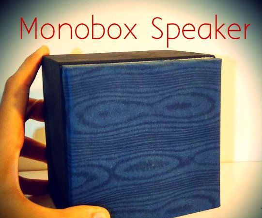 Monobox 4" Amplified Speaker 15W.