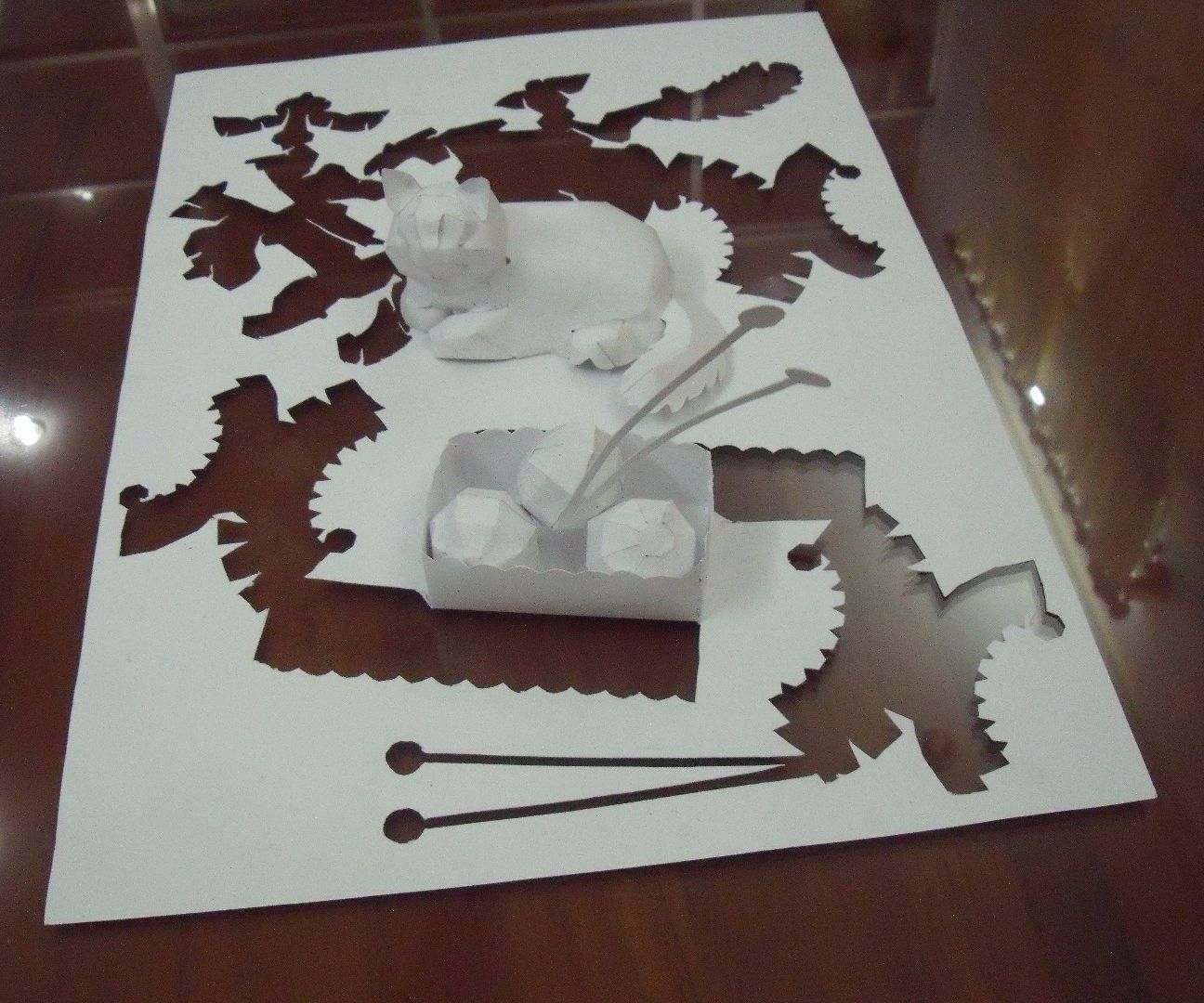 How to Create Your Own One-piece Paper Art