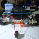 A phone controlled rover (Intel Edison + Blynk + Arduino)