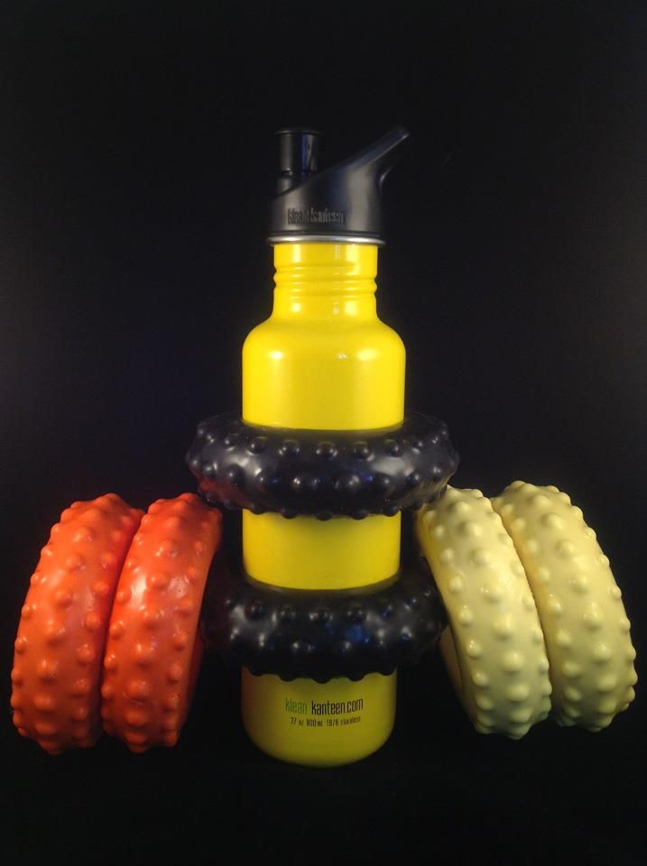 Making MuscleTreads� Water Bottle Massagers