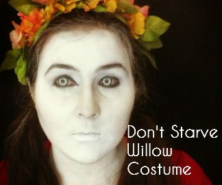 Willow costume from Don't Starve for Halloween and Cosplay (Video)