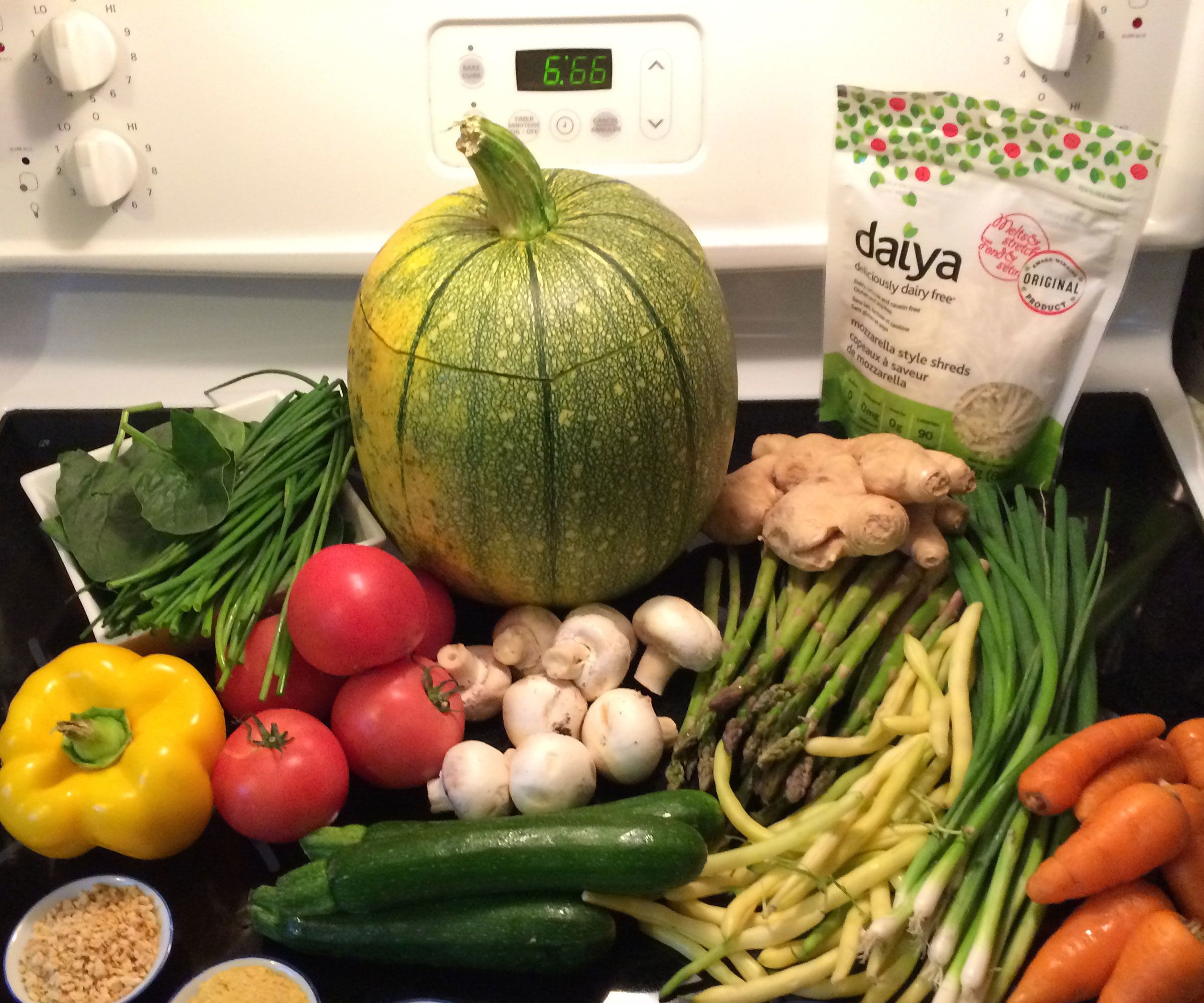 Pumpkin Halloween Vegetable Soup 
