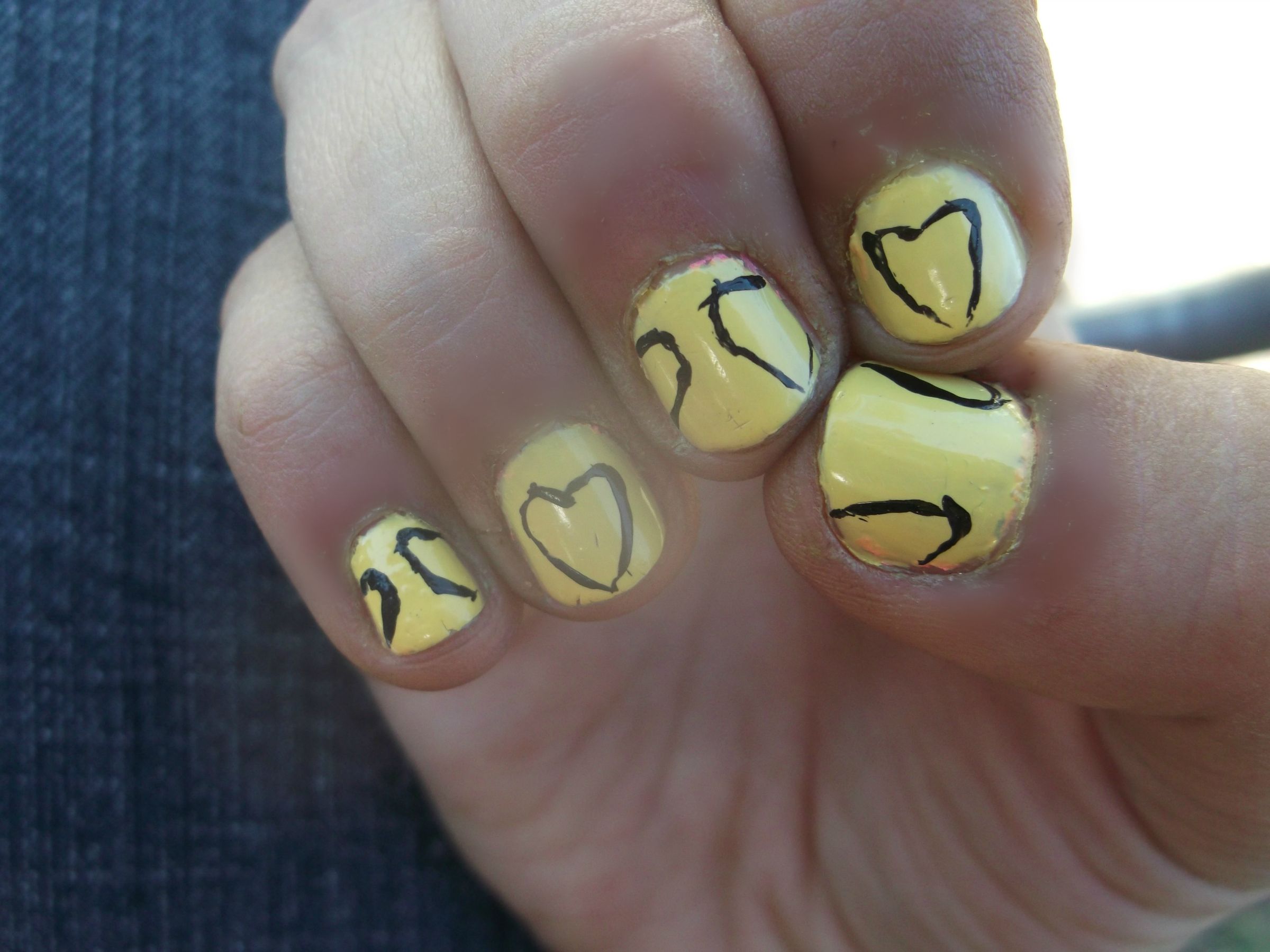 Heart Nails
