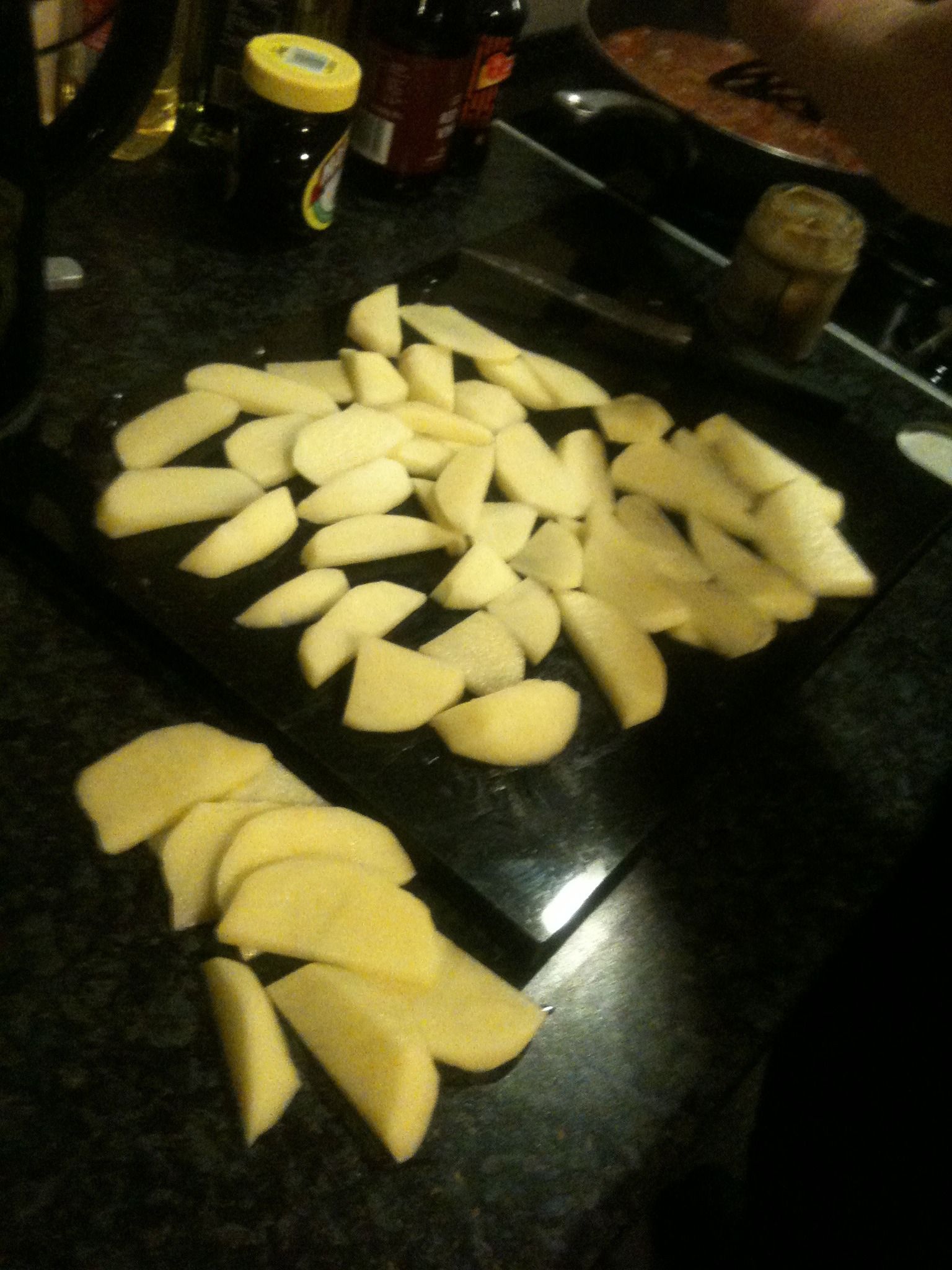 Potato Oven Chips 3 Steps Instructables