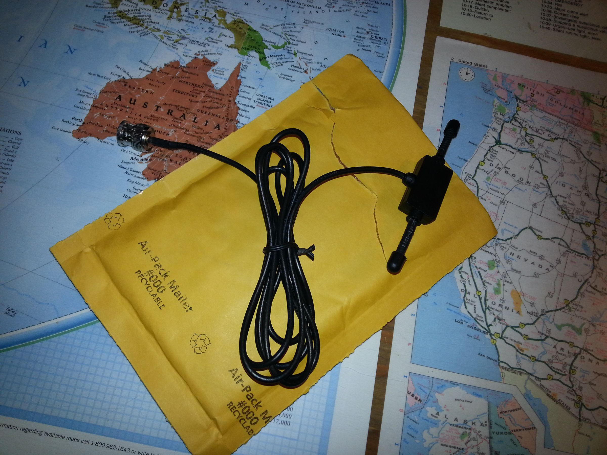 Police Scanner Small Mobile Dipole Antenna Installation