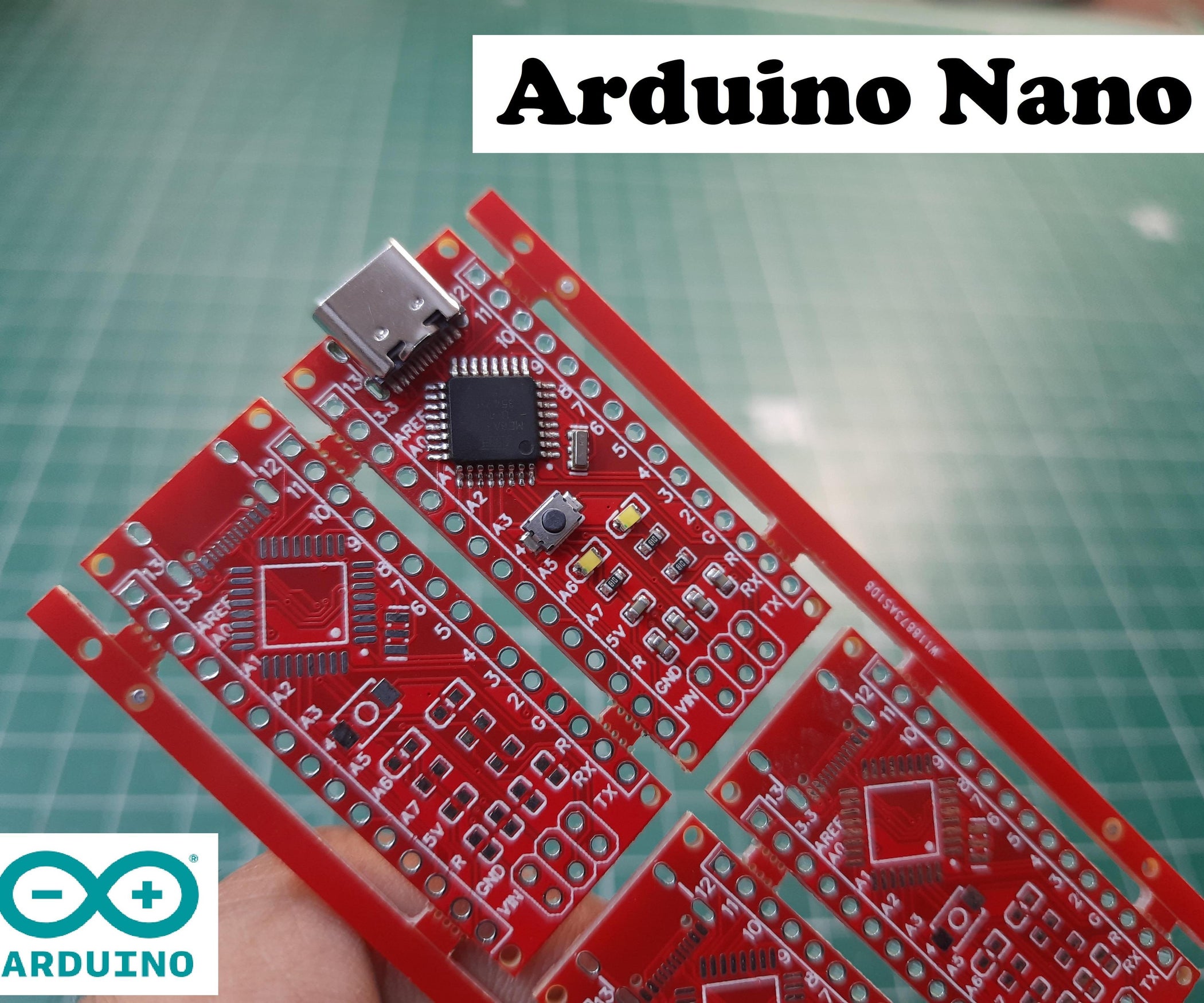 My Own Arduino Nano Microcontroller Board 11 Steps Instructables 7905