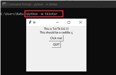 Installing Tkinter on Windows 10/11