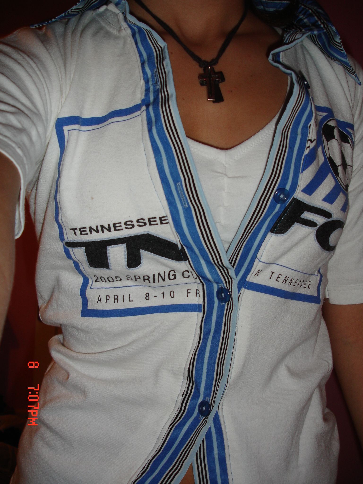 T-Shirt Into a Button-Up