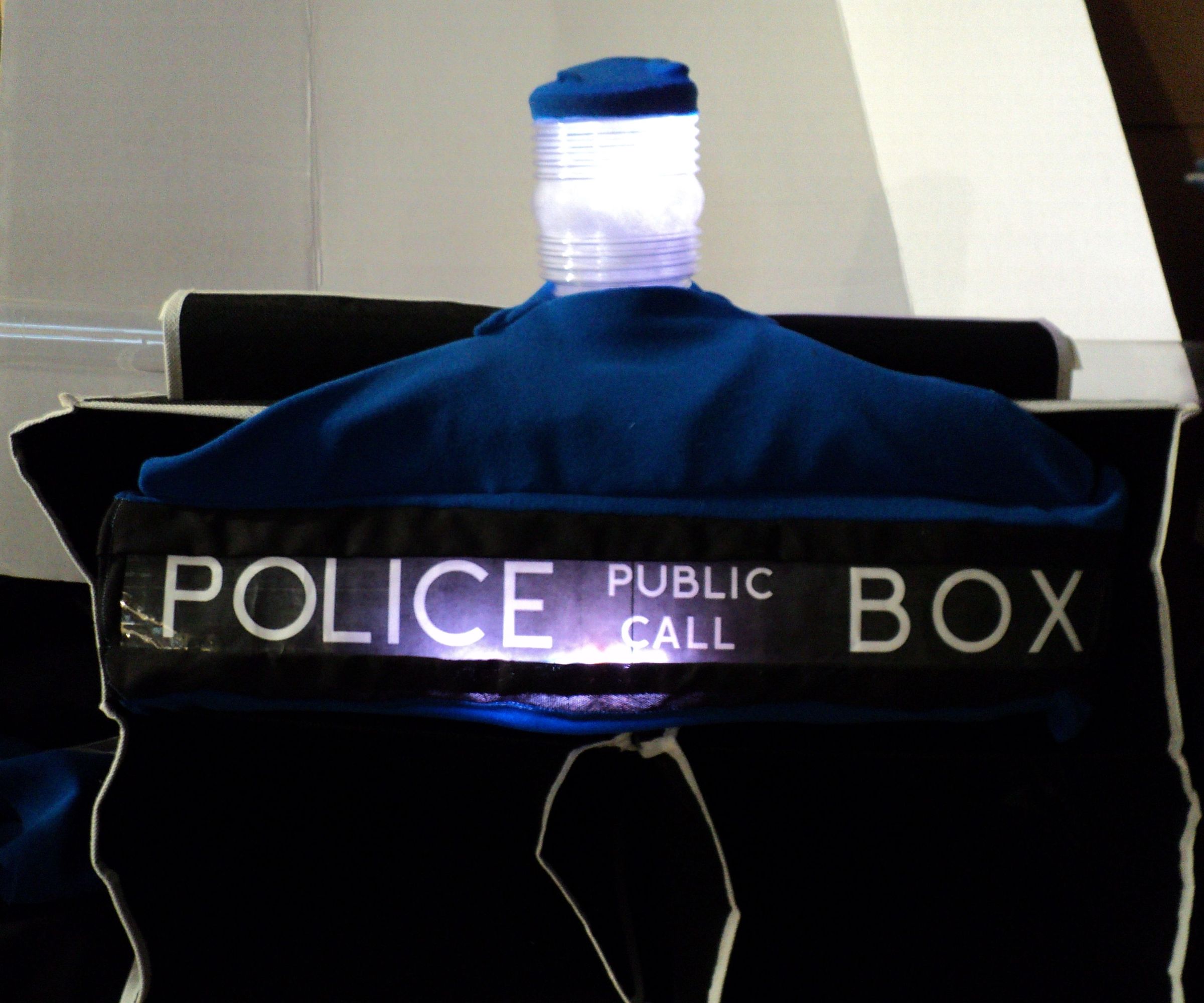 TARDIS Hanging Closet Organizer Topper