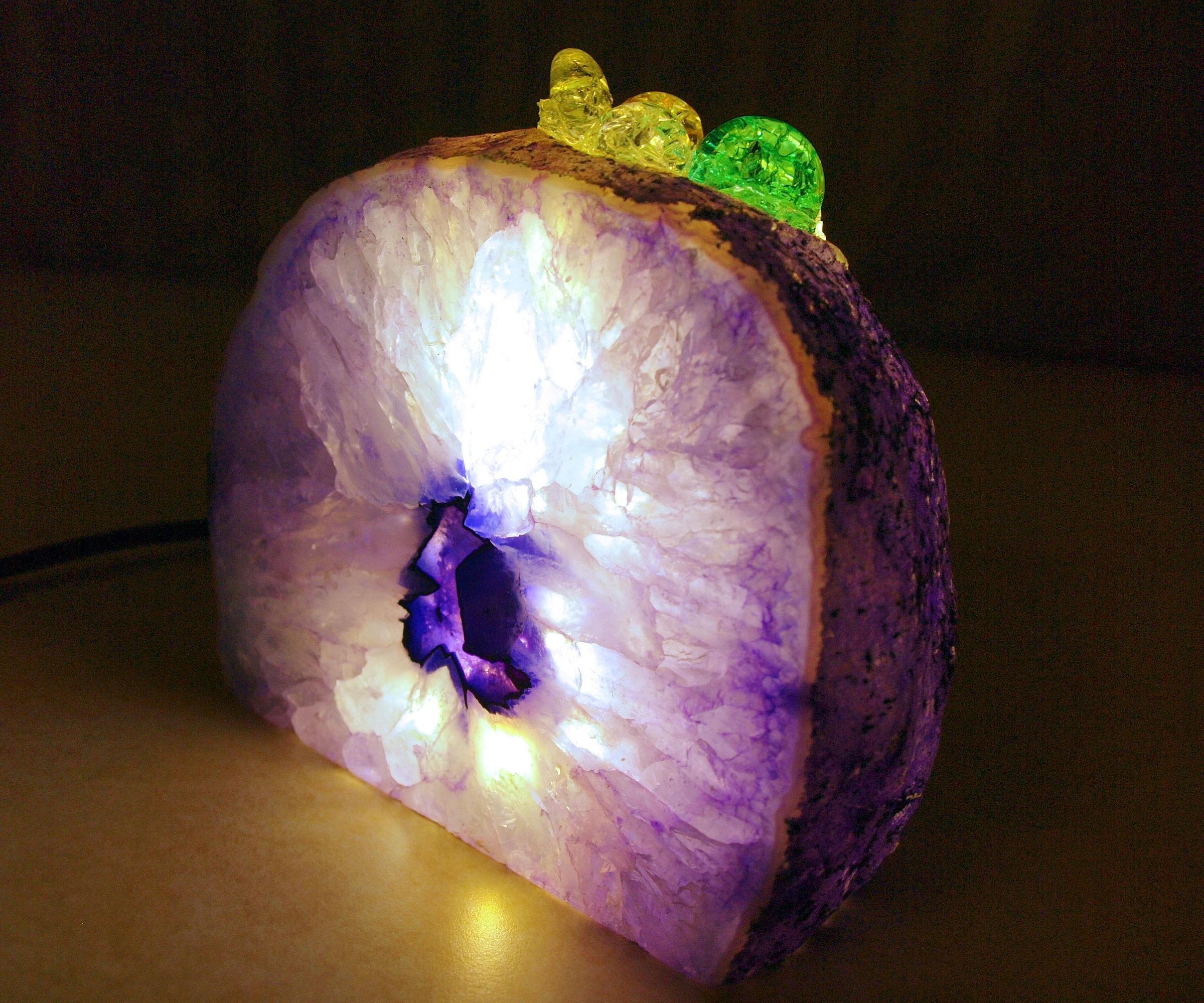 Making an Agate LED Nightlight