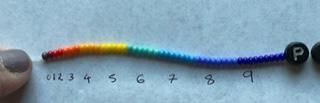 PI (π) Necklace: Color-coded 1000-digit Strand. : 3 Steps (with ...