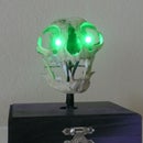 Skull With Gradient Eyes.