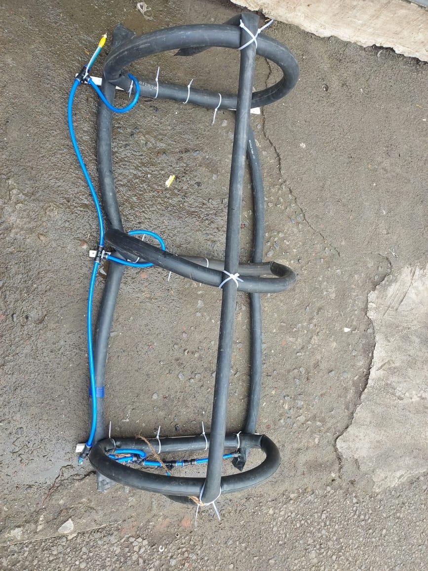 Install the Horizontal Tubes of the Structure