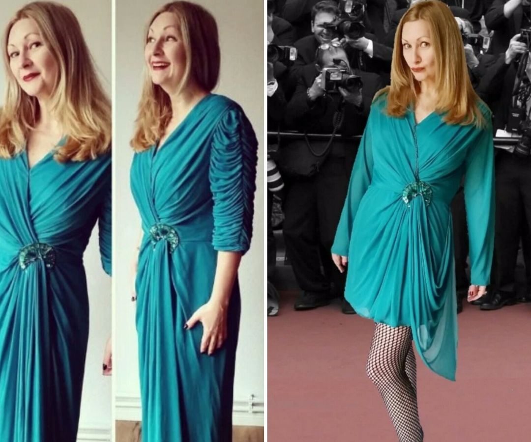 The Vintage Evening Gown Refashion Tutorial