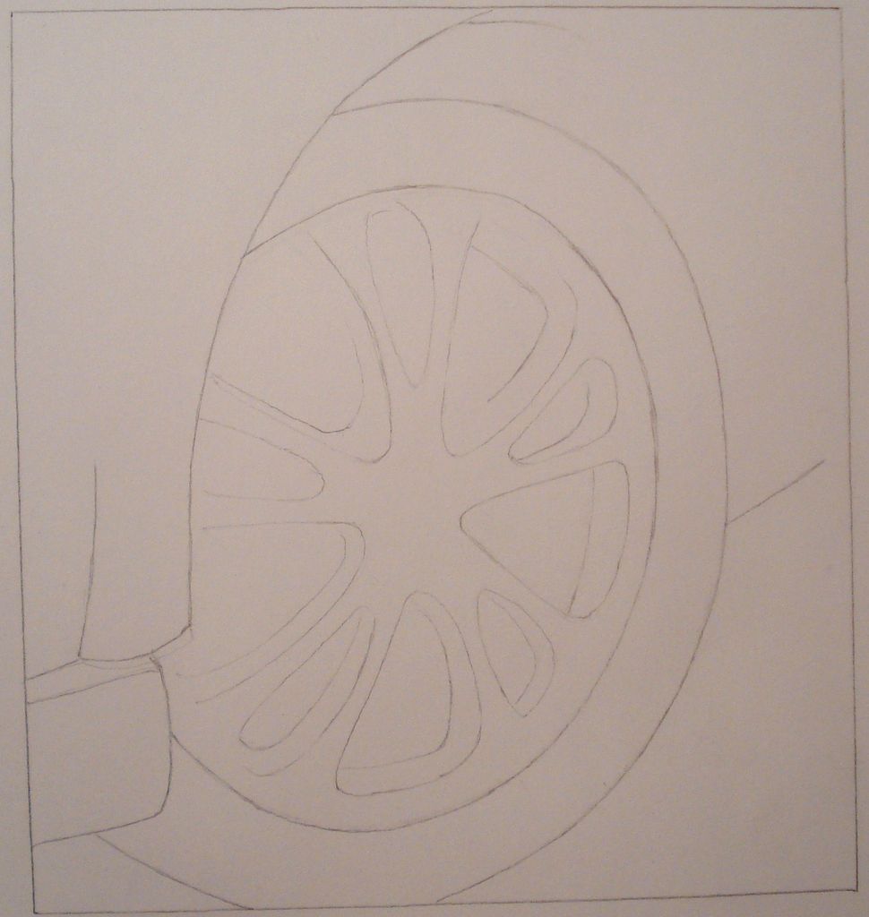Small Rims Drawing How To Draw Car Rims Step By Step