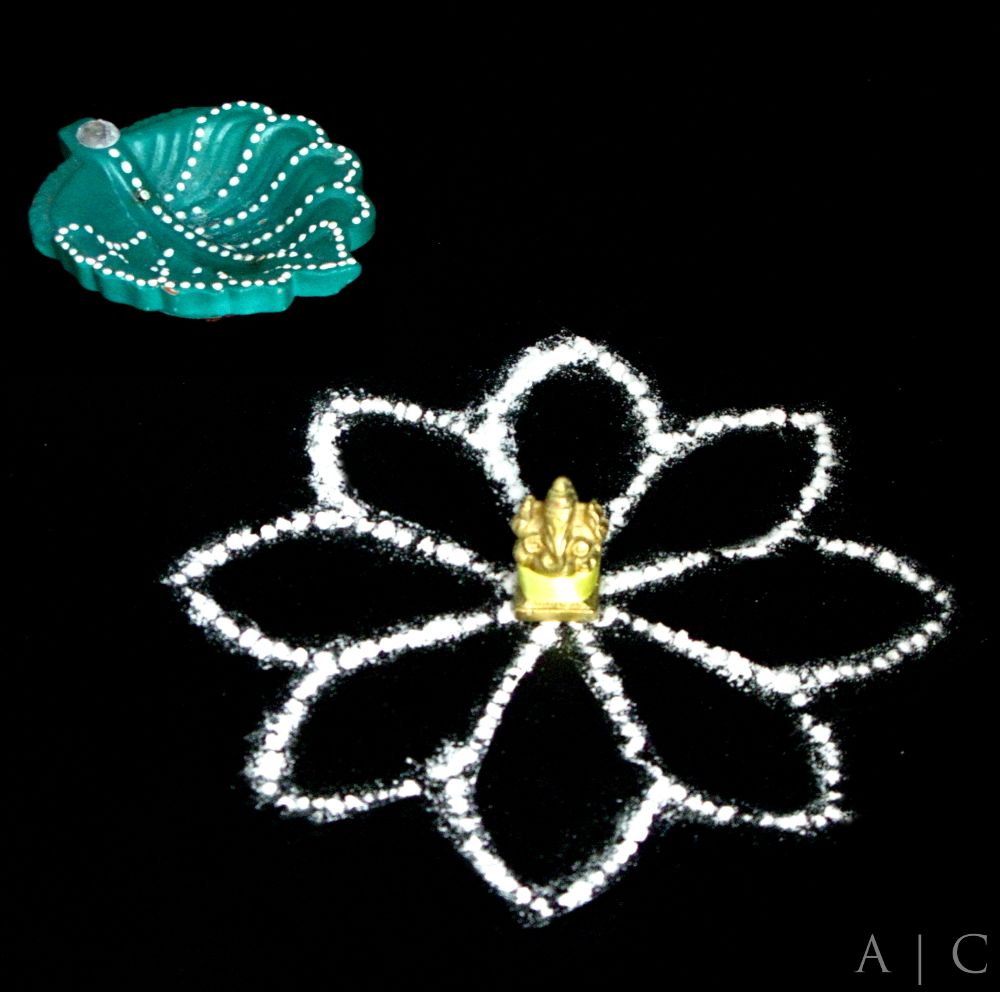 DIY Rangoli Stencils