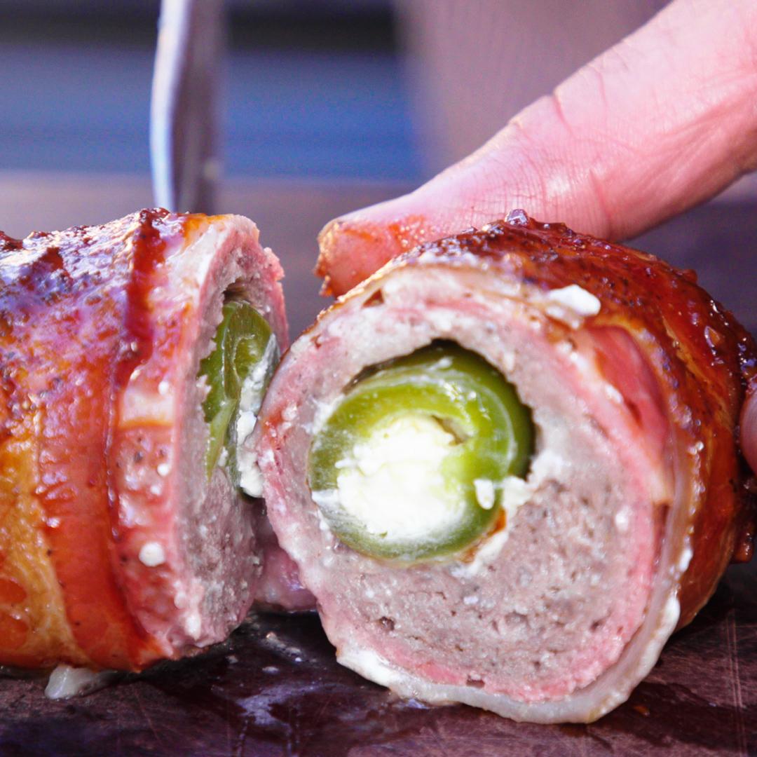 How to Cook Smoked Armadillo Eggs on the Grill Stuffed Jalapeno