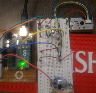 Arduino Powered Pollution Sensor System