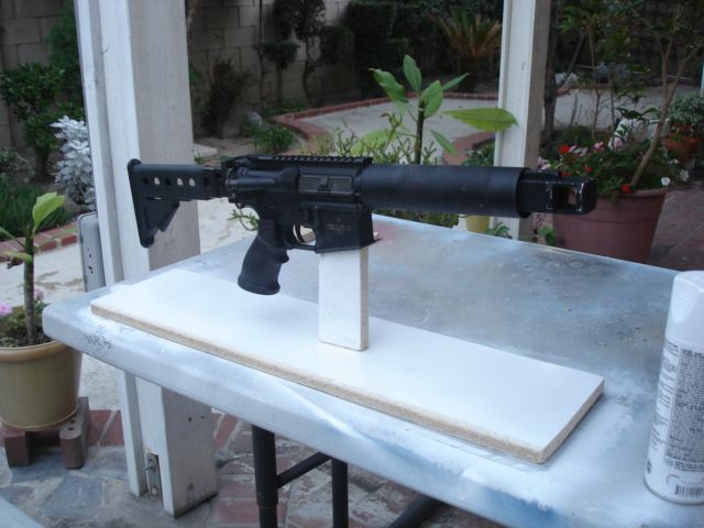 Firearm Display or Painting Stand