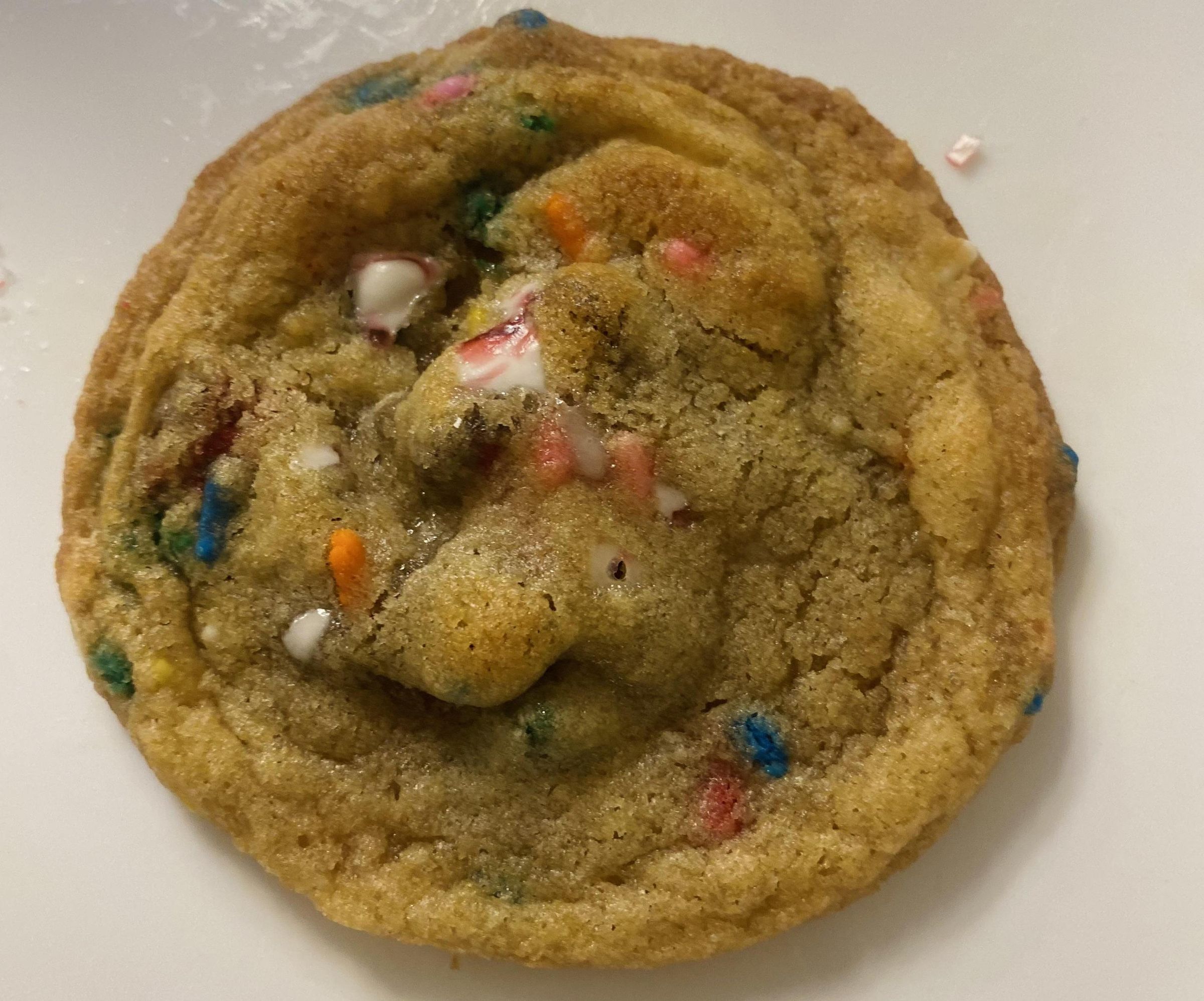 Soft & Gooey Christmas Lights Chocolate Chip Cookies!