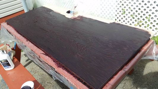 Cut the Wood, Finish the Edges and Paint It!