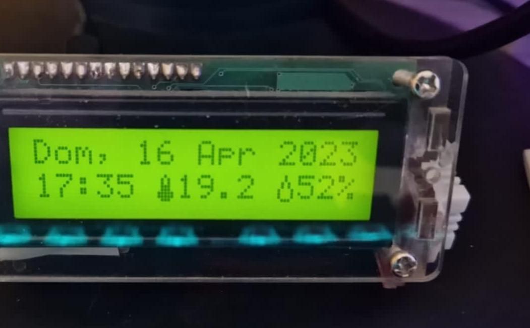 Date, Time, Thermo and Humidity Meter, Using Arduino Nano, LCD 16x2, DHT22 and DS3231, With Automatic DST .