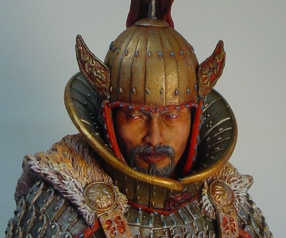 Painting a Goguryeo Officer