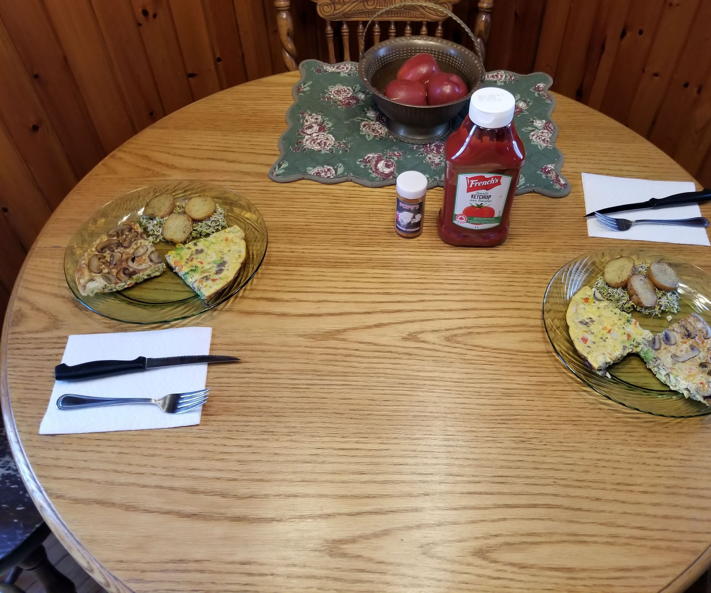 Cast Iron Inpired Breakfast