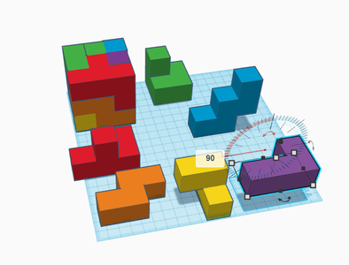 Giving 90 Degrees to Complex the Puzzles 