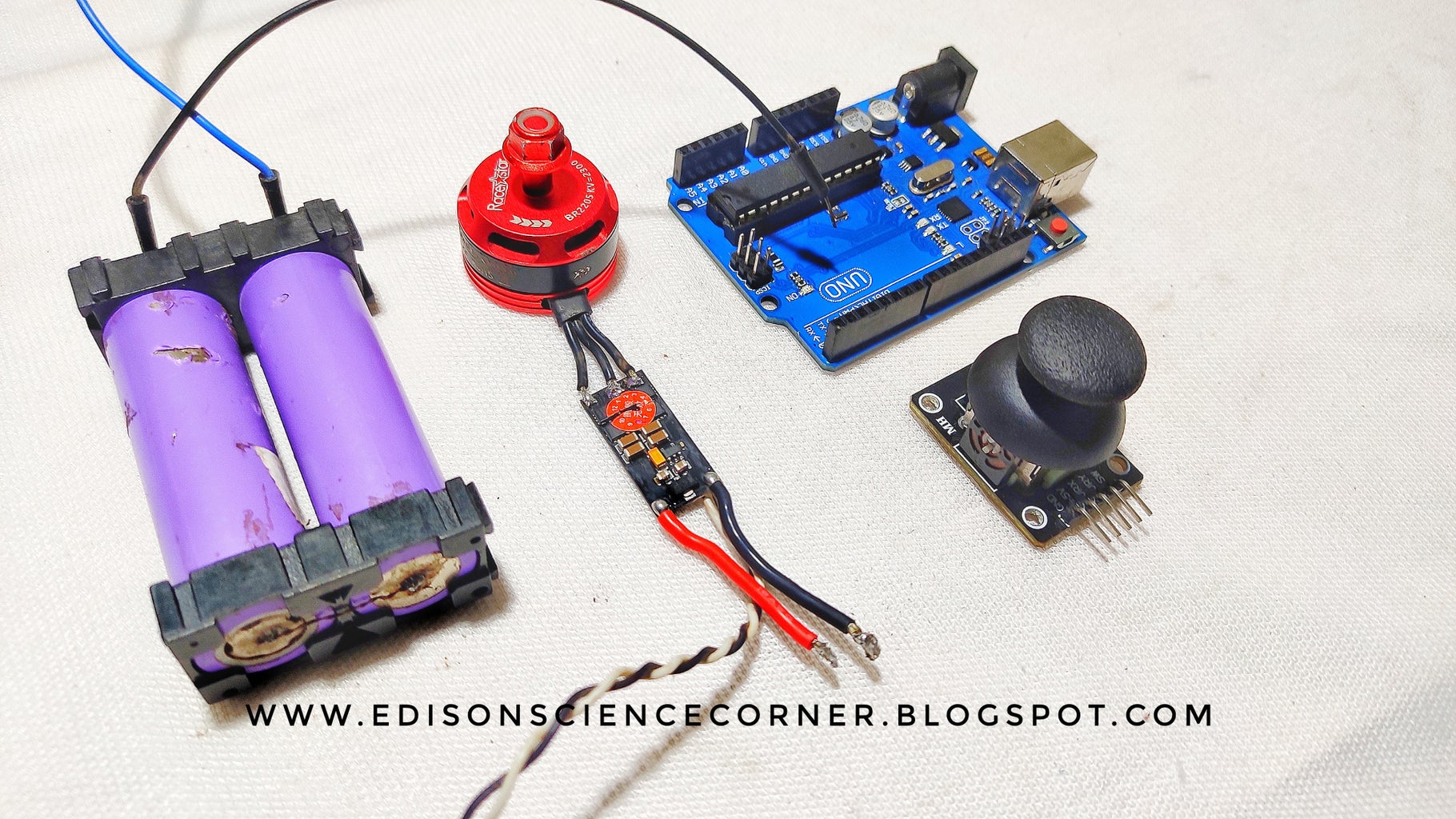How to Control BLDC Motor With Arduino and Joystick : 6 Steps ...