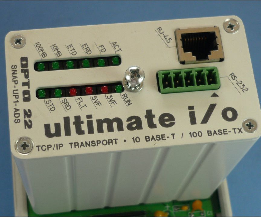 OPTO22 SNAP UP1 ADS Lectura De Parametros De Red Mediante LINUX