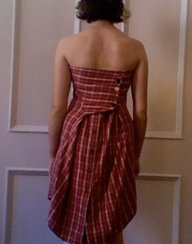 Make a Dress From a Button-Down Shirt : 6 Steps (with Pictures) -  Instructables