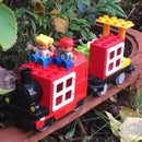The Great Outdoor Duplo Train Track - Made From Pallets