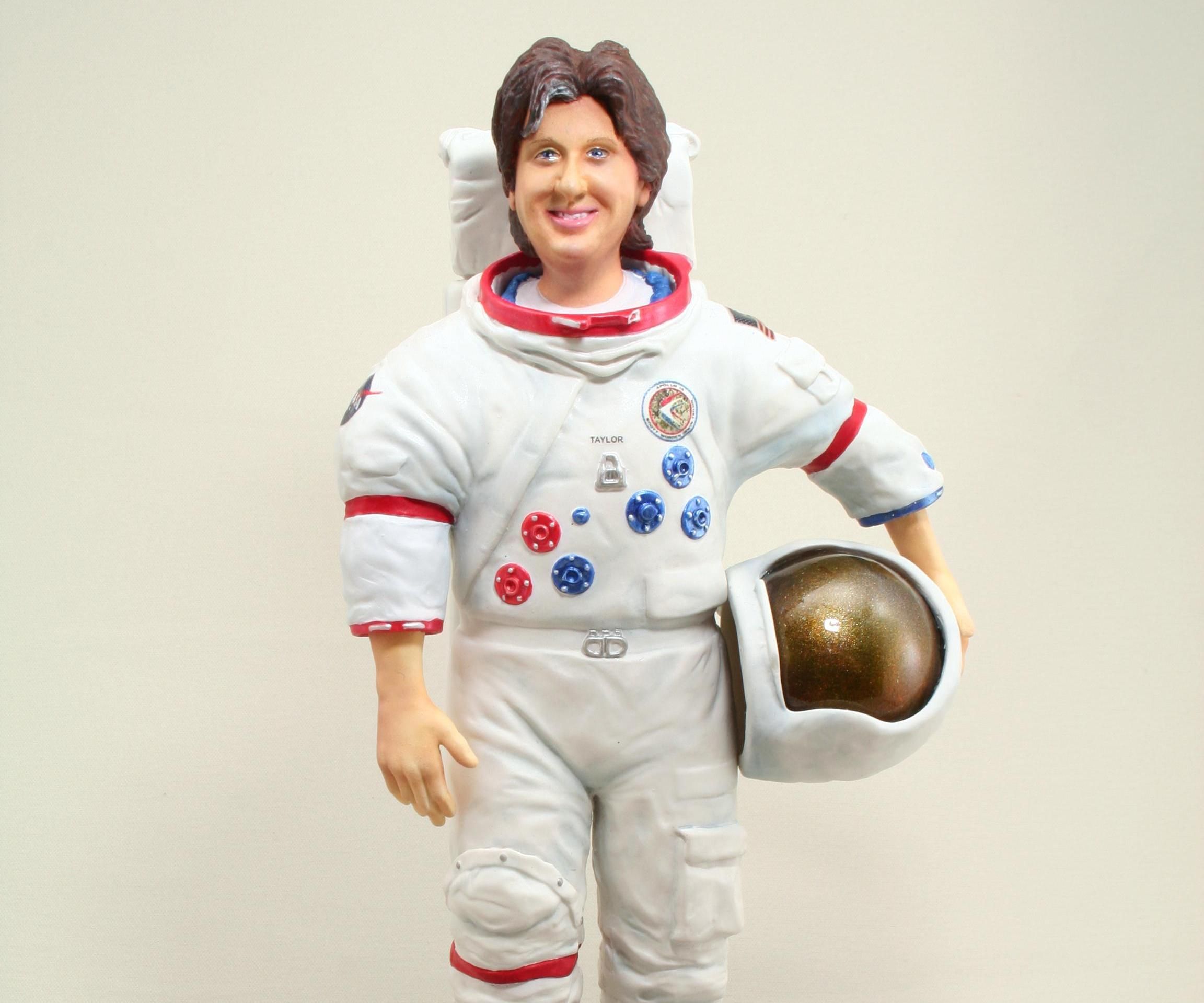 Apollo Era Astronaut Sculpture