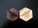 Custom wood and metal Hive set (boardgame)