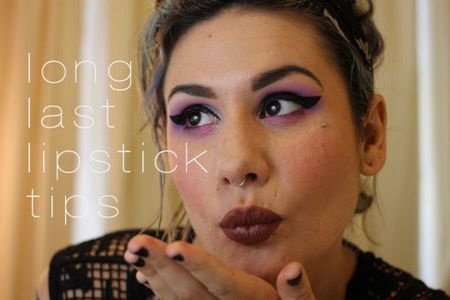 Long Last Lipstick Tips!