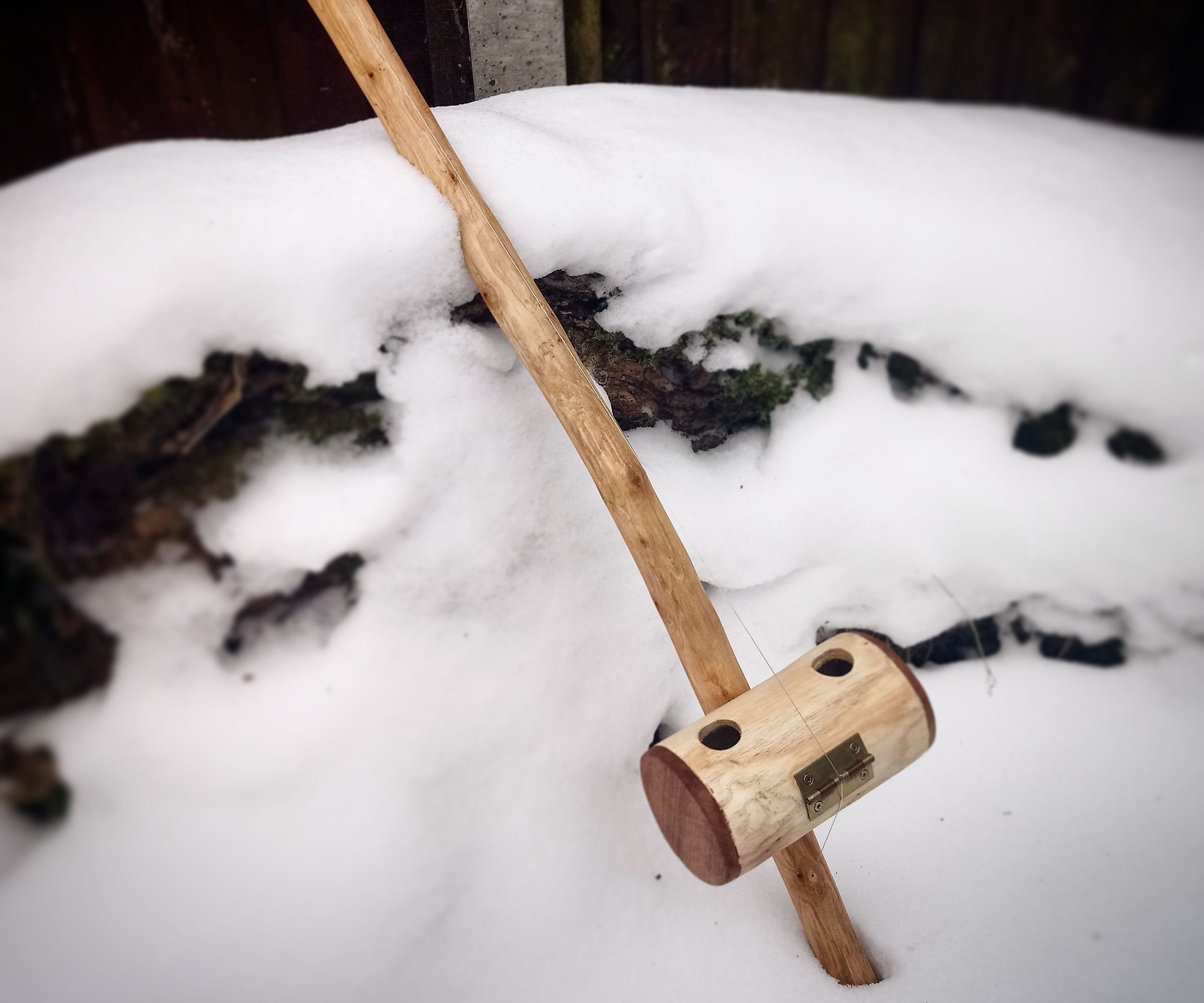 Diddley Bow From Cherry, Ash and Elm