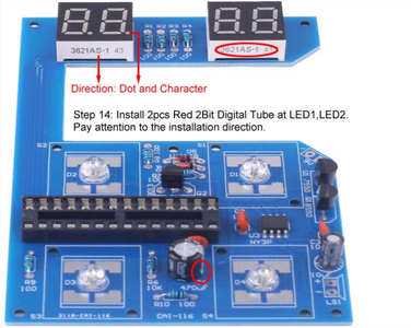 Red 2Bit Digital Tube