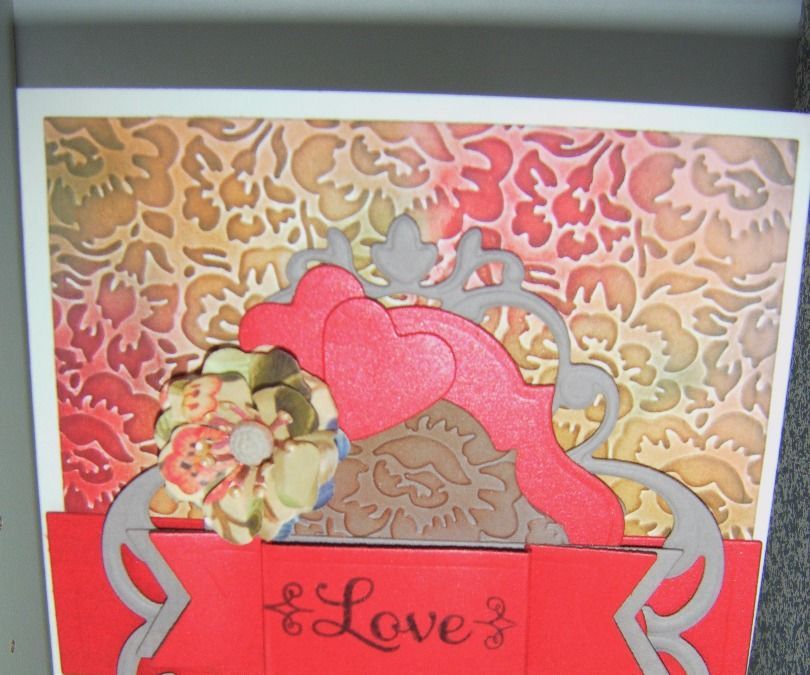 How to Make a Anna Griffin Embossed Floral Love Card