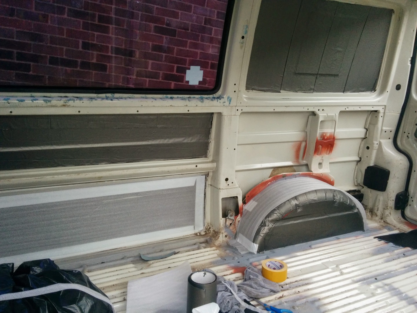 Campervan Floor insulation