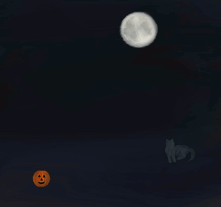 How to Draw a Ghost Kitty Animation