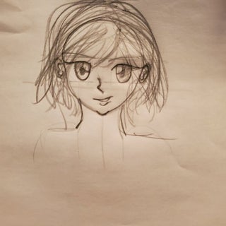How To Draw An Anime Face Female 14 Steps Instructables