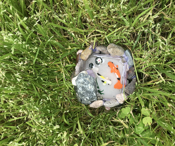 Resin Koi Pond