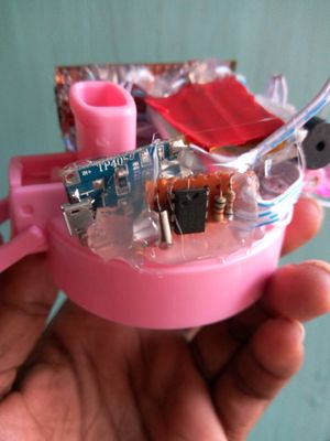 Attaching Battery and Charger Module