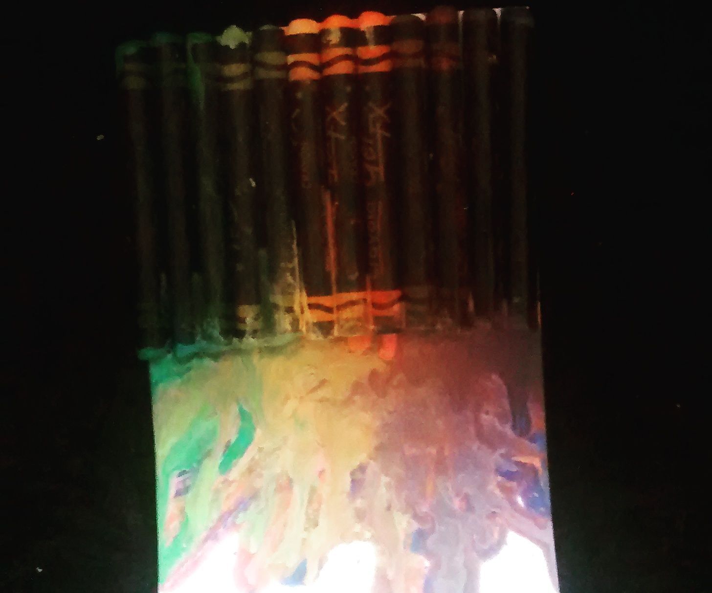 easy crayon art