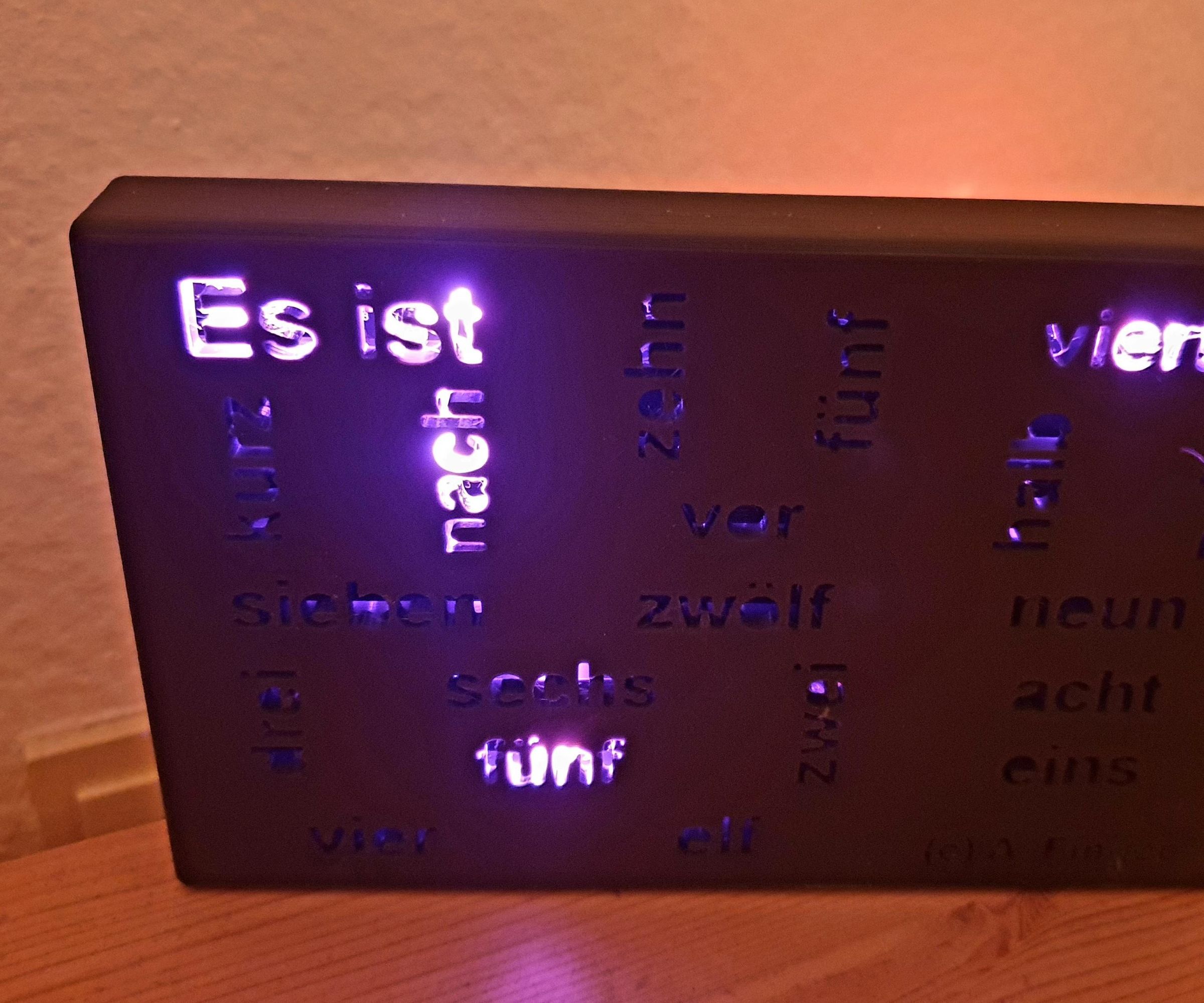 Wort-Uhr