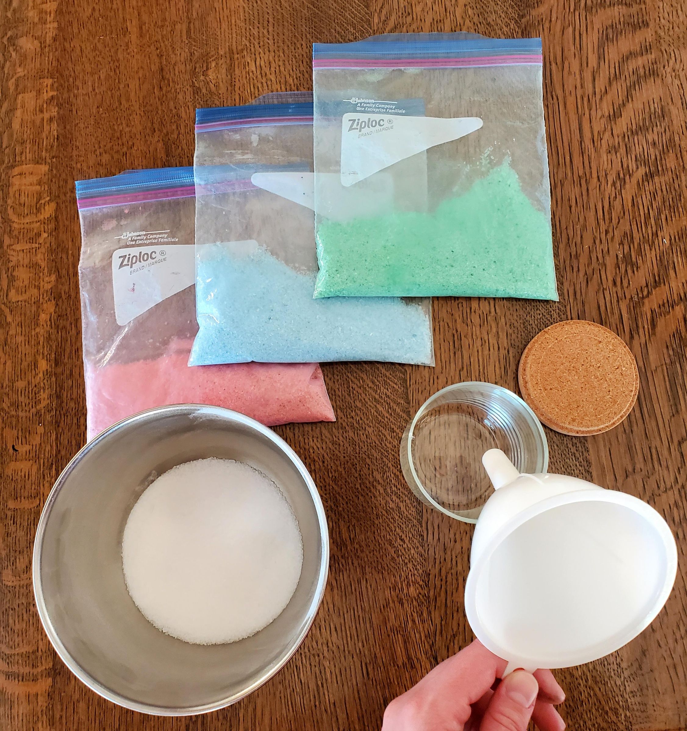DIY Colored Bath Salts 9 Steps (with Pictures) Instructables