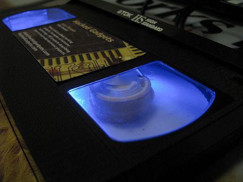 VHS Tape Storage Drive